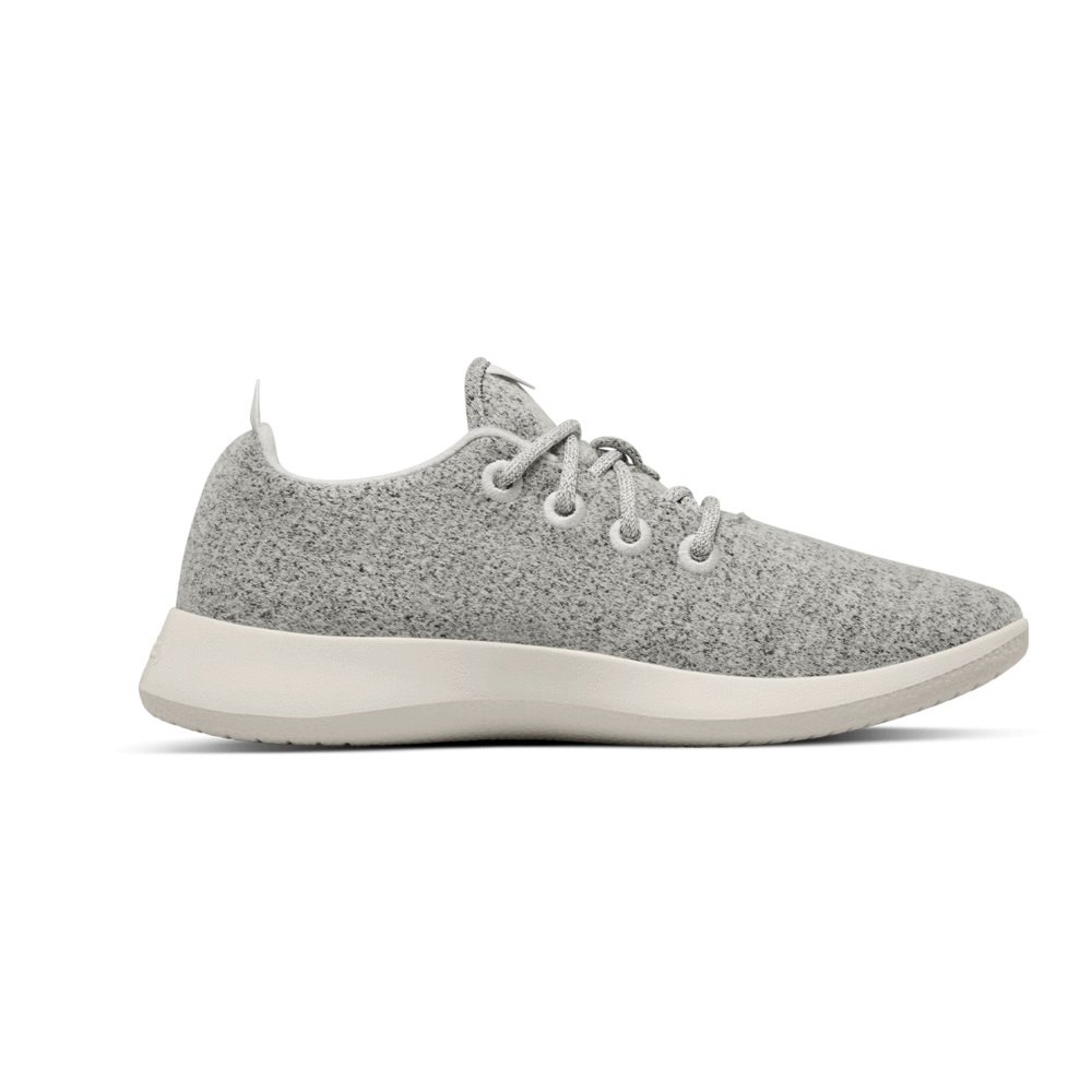 Allbirds Men\'s Wool Runners - Sneakers Grey - UKD468173